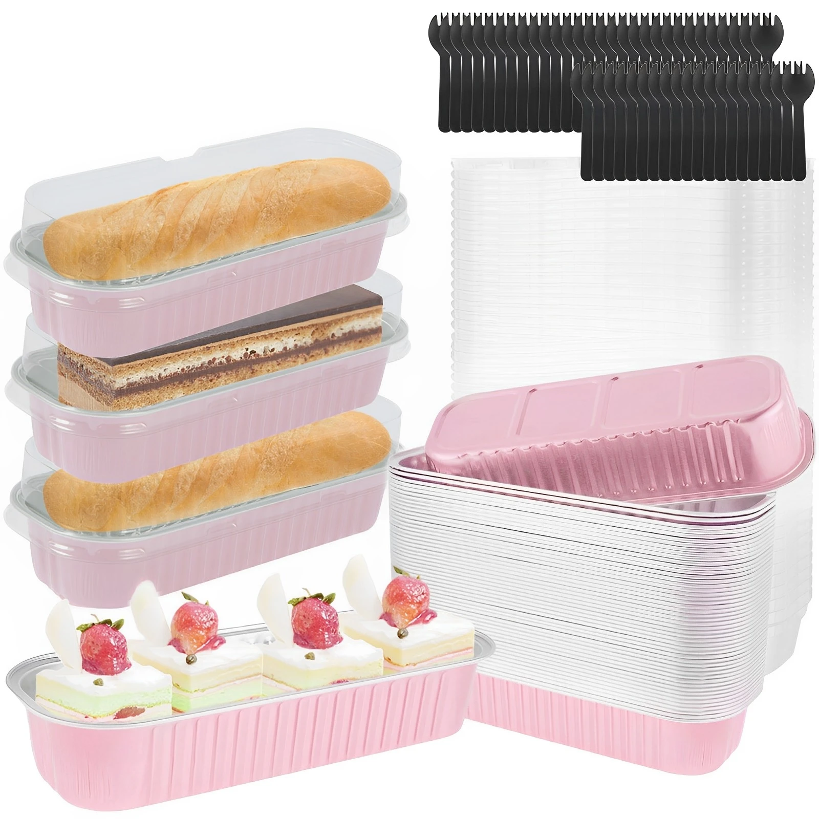 40 Doublures Antiadhésives Pour Moule à Pain 2 Lb (20×9 Cm) – KitchenCraft Facilité & Propreté