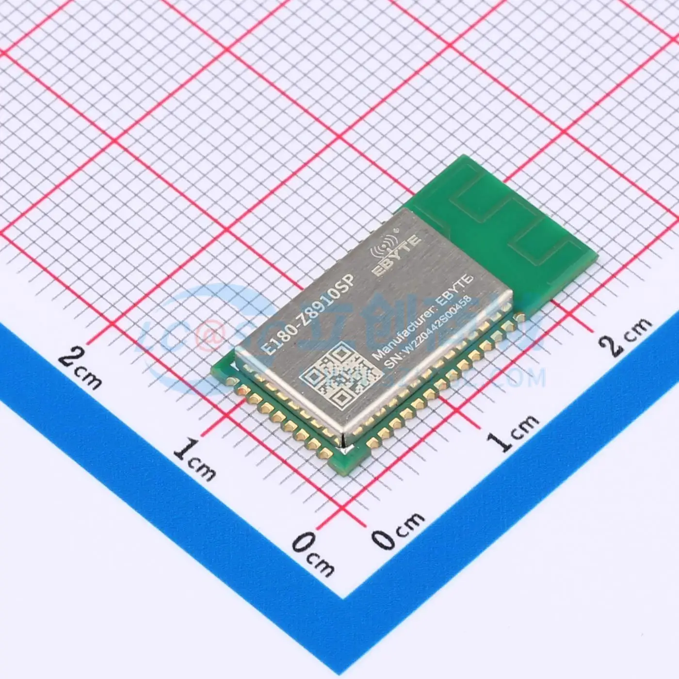 

3pcs E180-Z8910SP SMD 22.7x11.5mm 11dBm ZigBee Wireless IoT Communication Module