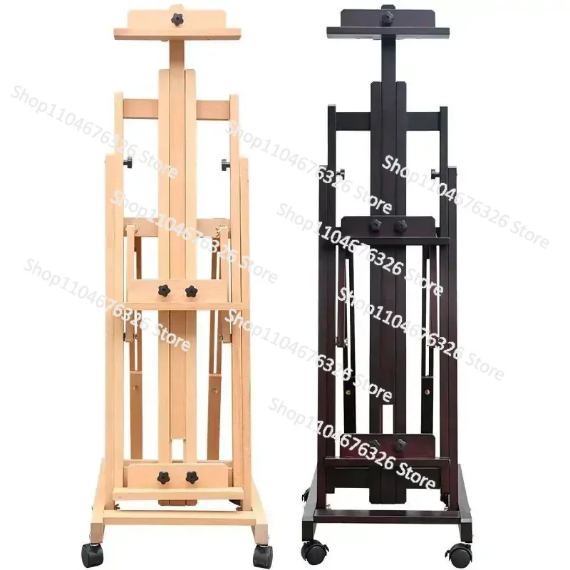 

Буковая стойка для масляной живописи двойного назначения, кронштейн, набор досок для рисования, складной рекламный дисплей для недвижимости