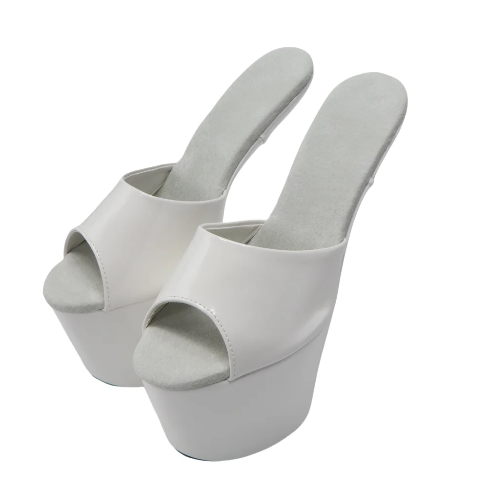 

20CM Diamond-Encrusted Ultra Dense Crystal Stilettos Heels Women's Fashionable Sparkling High Heels Shoes