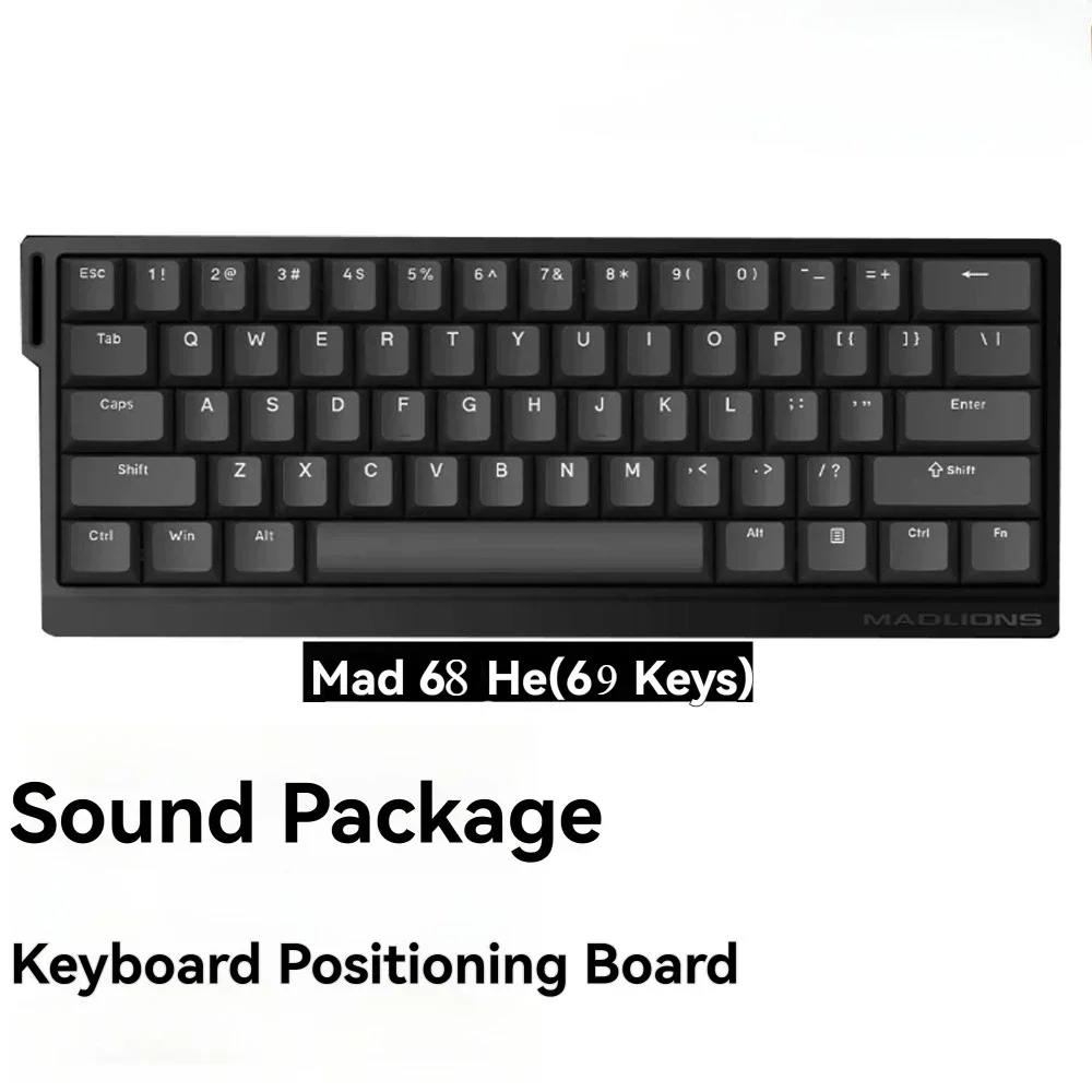MADLIONS MAD68 HE Sound Pad 5Set Foam Voice Packet IXPE Axis Underlay Custom Gaming Mechanical Keyboard Accessories DIY