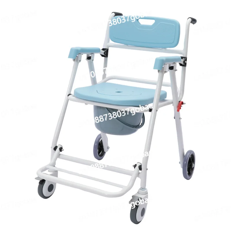 

Push folding toilet chair maternity toilet bath chair