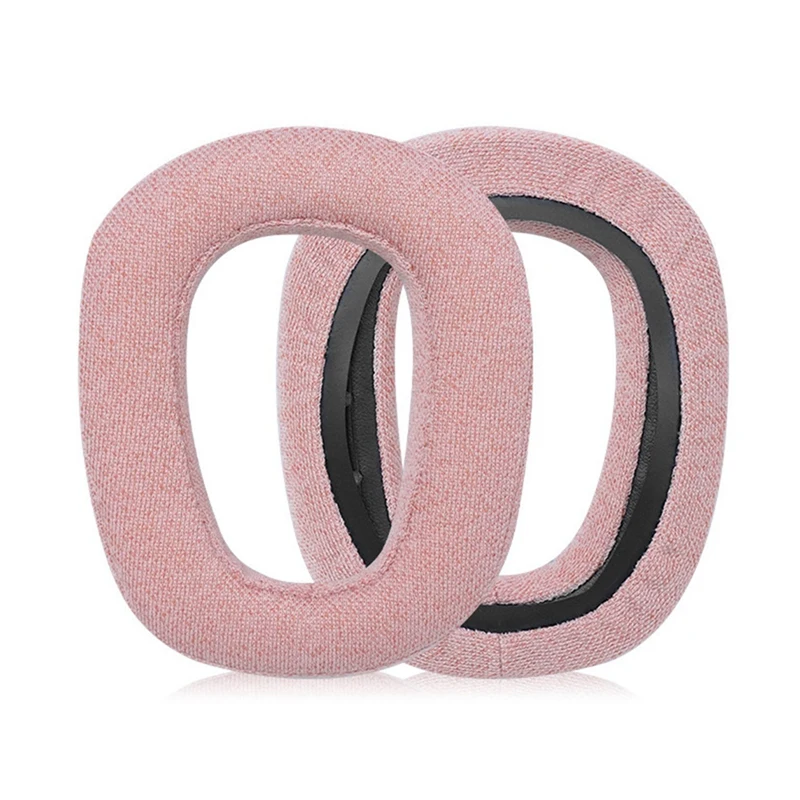 Headphones Replacement Pads For Logitech Zone Vibe 100 Headphones Comfortable And Noise Isolating Earmuffs Sponge Covers Pink