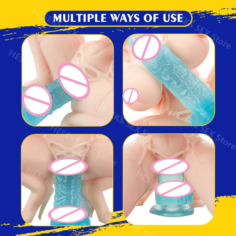 HESEKS Silicone Sex Doll For Men Artificial Vagina Sex Toy Male Masturbator Pocket Pussy Adults Shop Anime Figure Masturbation