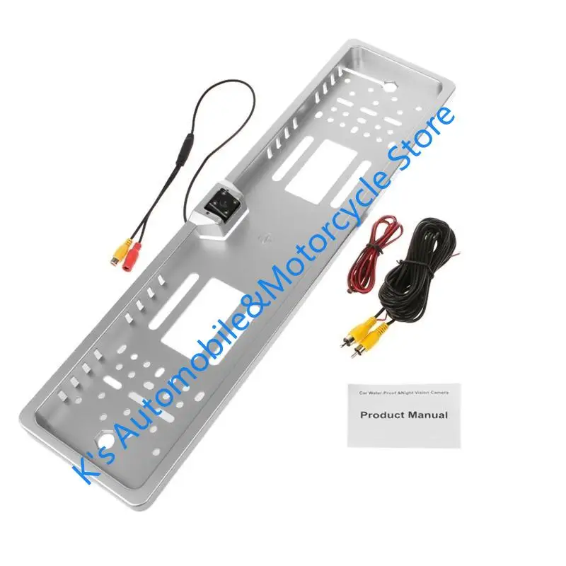 

Q39F Car Rear View Backup Camera IR US License Plate Frame