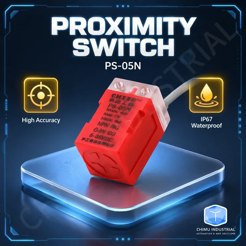 【CHIMU INDUSTRIAL】 for PS-05N N2 P P2 DO Square Proximity Switch DC Sensor NPN PNP NO NC