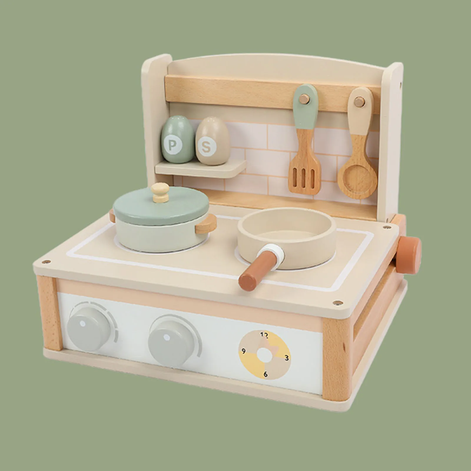 Petit jouet de cuisine en bois pour enfants, jeu de simulation de cuisine, ensemble de maison de simulation pour tout-petits, cadeaux d'anniversaire