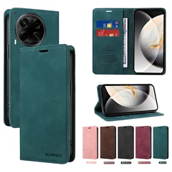 For TECNO Camon 30S 30 PRO Luxury Leather Case Skin Flip Wallet Book Holder Magnet Full Cover 30S Camon 30 Premier Phone Bags
