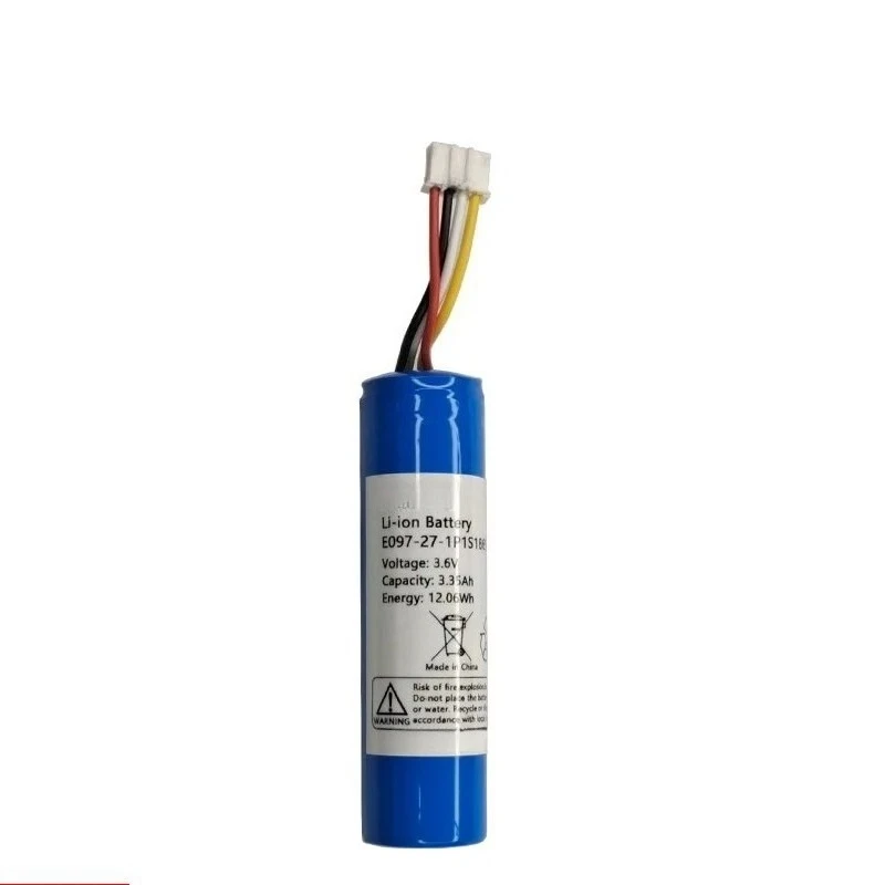 E097-27-1P1S18650 3.6V 12.06Wh 3350mAh Lithium Rechargeable Battery Pack for Thermal Imager High Quality Thermal Camera Battery