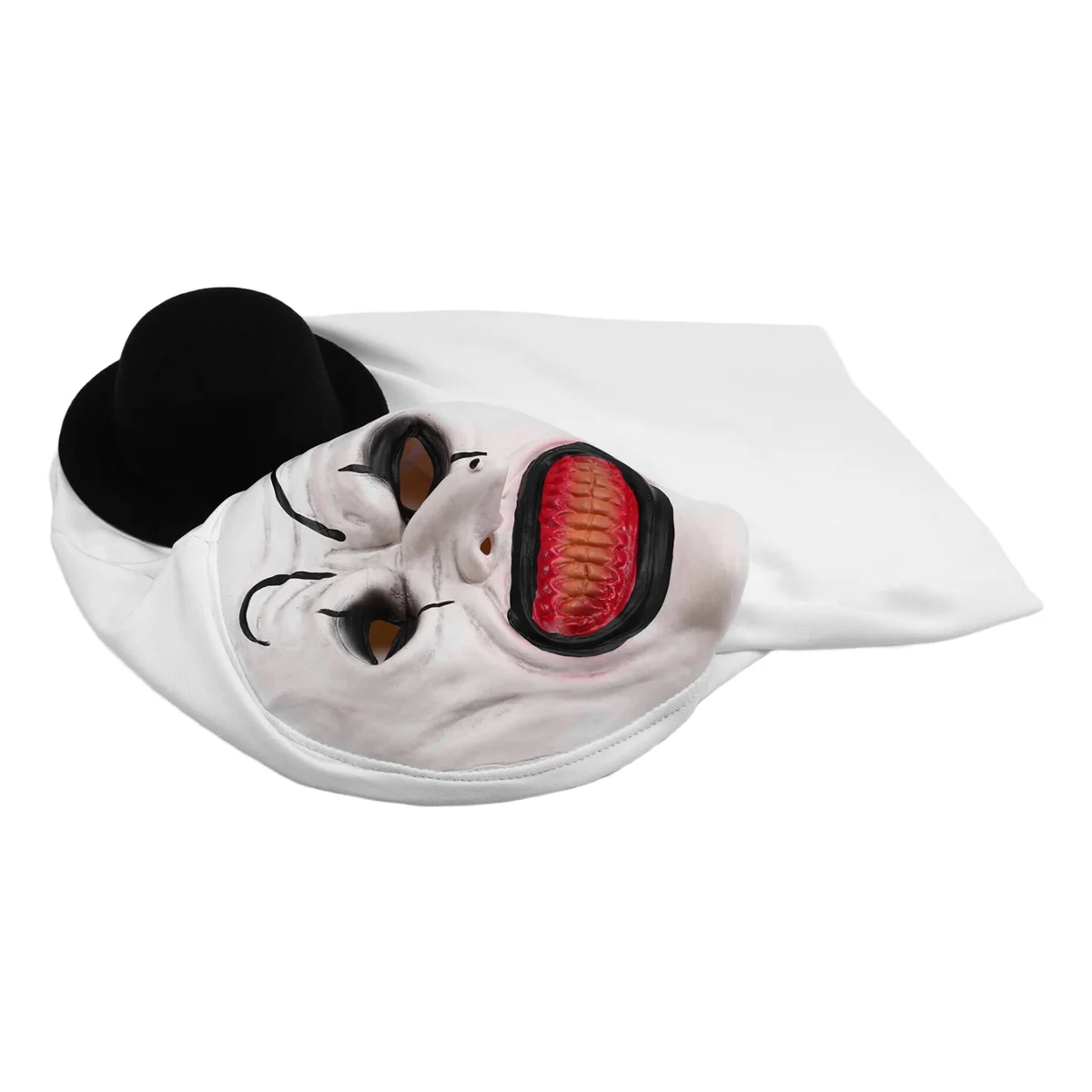 Halloween Cover Halloween Terriifier Masker Killer Clown Masker Eng Joker Kostuum Halloween Horror Griezelig Masker voor Volwassen Mannen Vrouwen