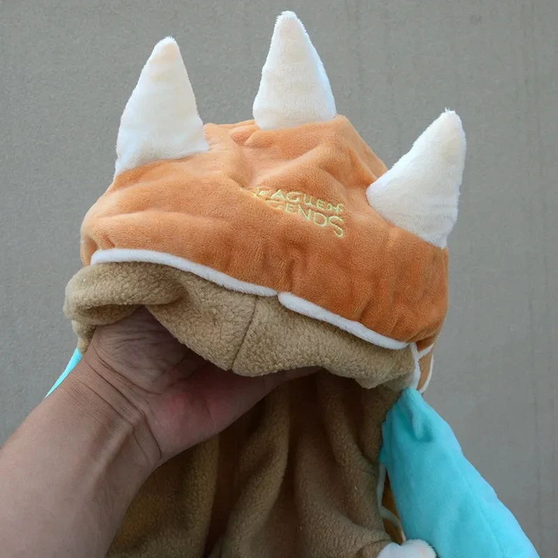 League of Legends Game Peripheral Toys Timo Rammus Doll Hat Super Soft Anime Action Model Figure Collection