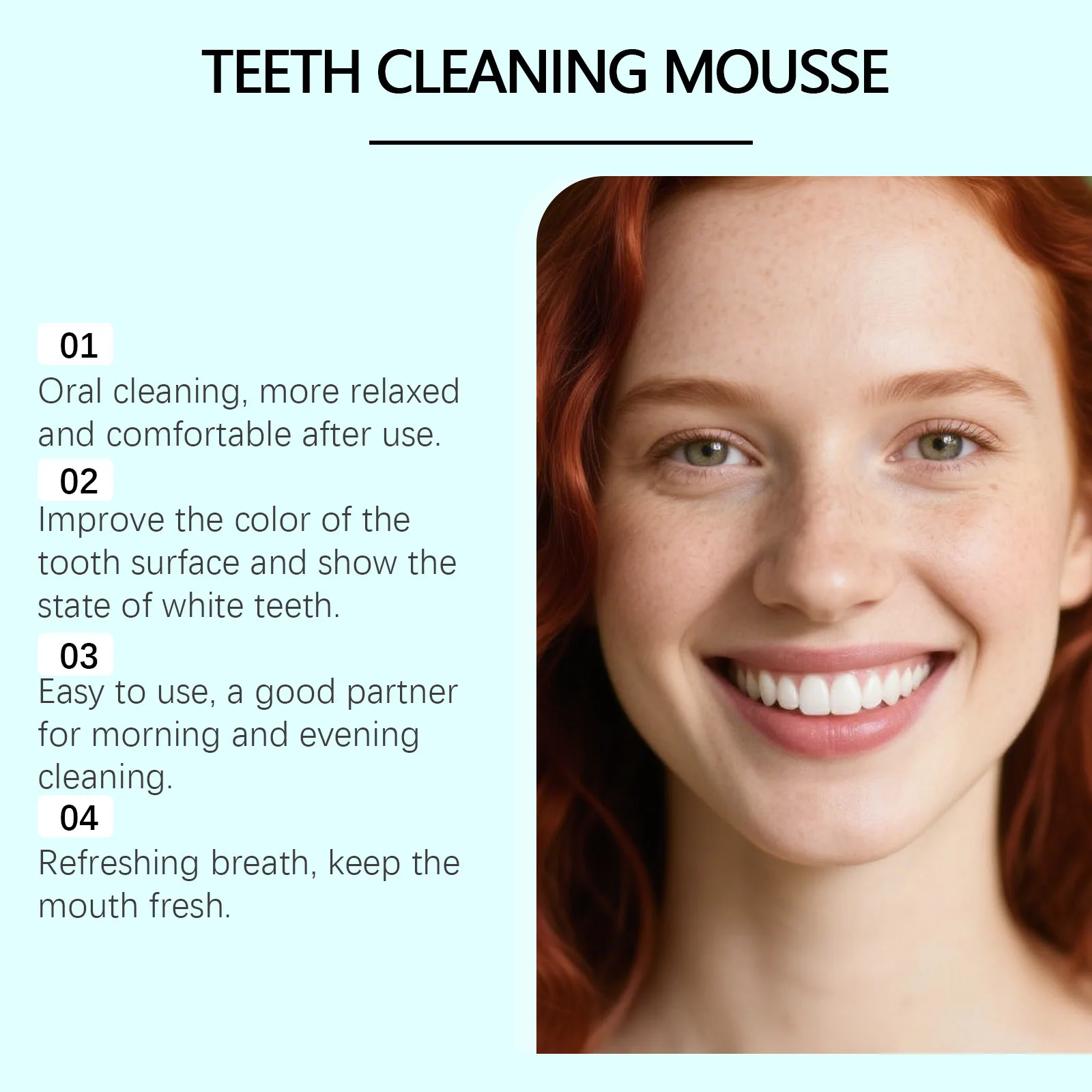 Fragrant Toothpaste Mousse Whitening Deep Cleaning Remove Stains Protect Gum Prevent Tooth Decay Fresh Breath Teeth Foam Mousses