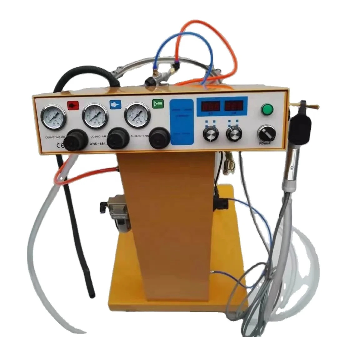 Alloy Wheel Powder Coating Equipment Metallized Nano Coating Chrome Spray Gun System