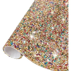 1pc Bling cristallo resina strass foglio adesivo fai da te per scarpe abbigliamento cassa del telefono auto natale decorazioni di Halloween