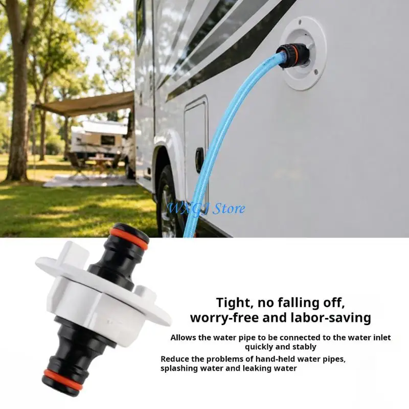 37JE Water Cap Filling Adapter Water Hose Adapter With Double Sealing