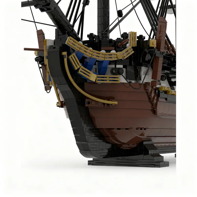 5433pcs MOC USS Enterprise Pirates Model Building Blocks Christmas Gift Toys Collection Craft Display 3D DIY Brick Assemble