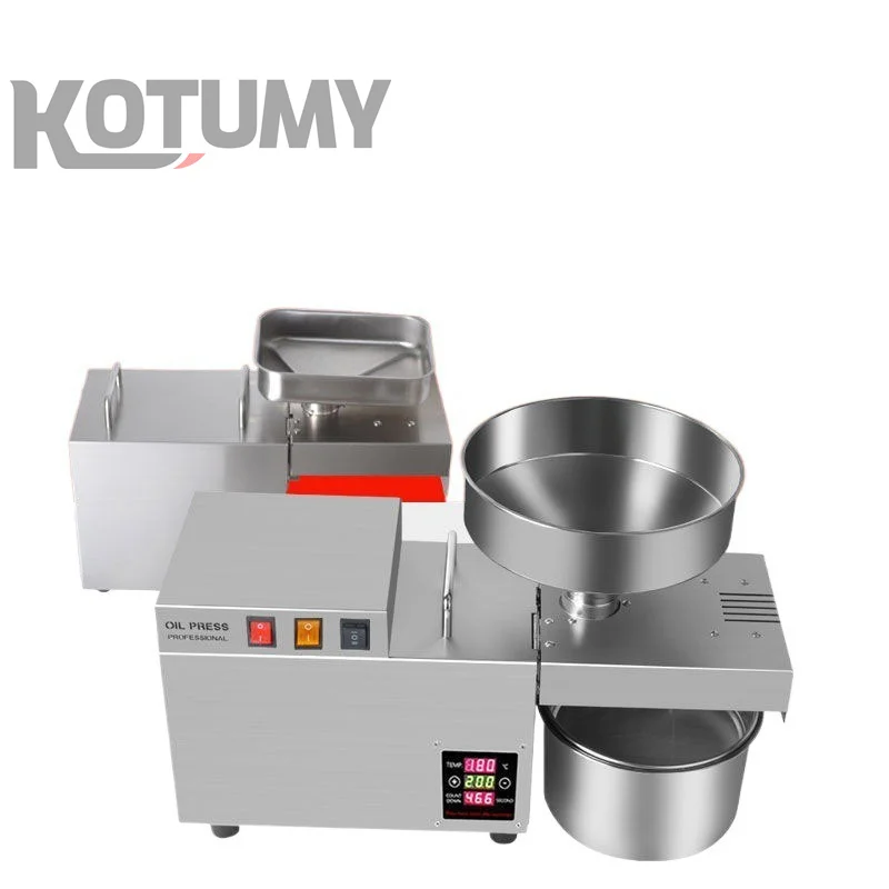 Complete Soybean Oil Processing Plant, Automatic Edible Cooking Oil Production Line Press & Refining Machine for Small & Medium