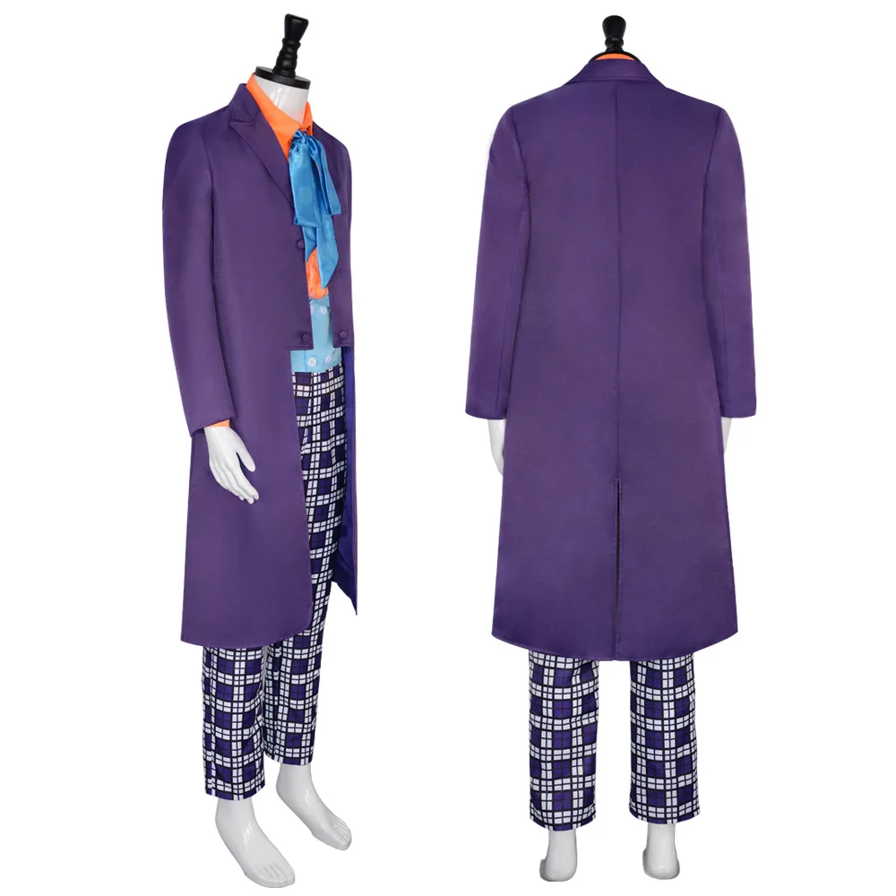 

1986 American Movie Cosplay Costume Jack Nicholson's Joker Costume Halloween