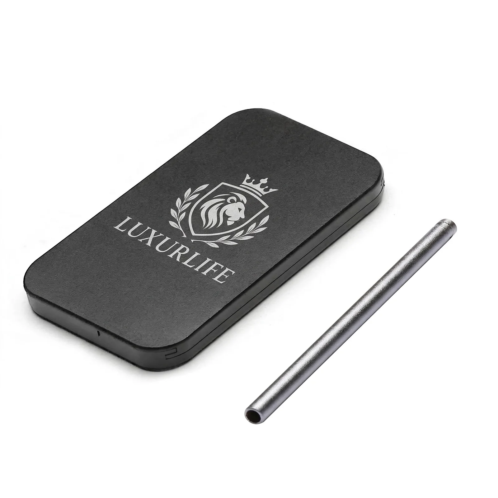 8-Compartment Metal Snuff Box, - Travel Accessories Set recension och pris