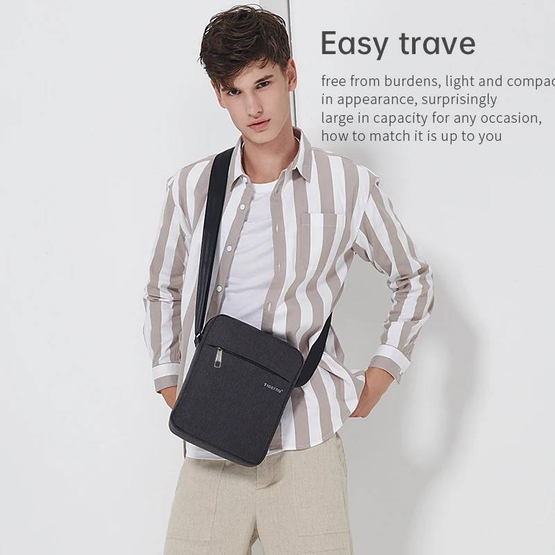 Bandolera impermeable para hombre, bolso de hombro para IPad de 11 pulgadas, de negocios, 9,7