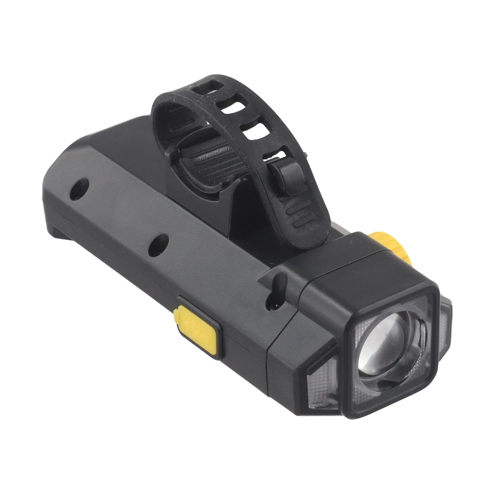 

Multi Mode Bicycle Headlamp Solar Charging 13*5.5*6.3cm Solar LED Light Cycling Safety Light Dual Lithium Battery