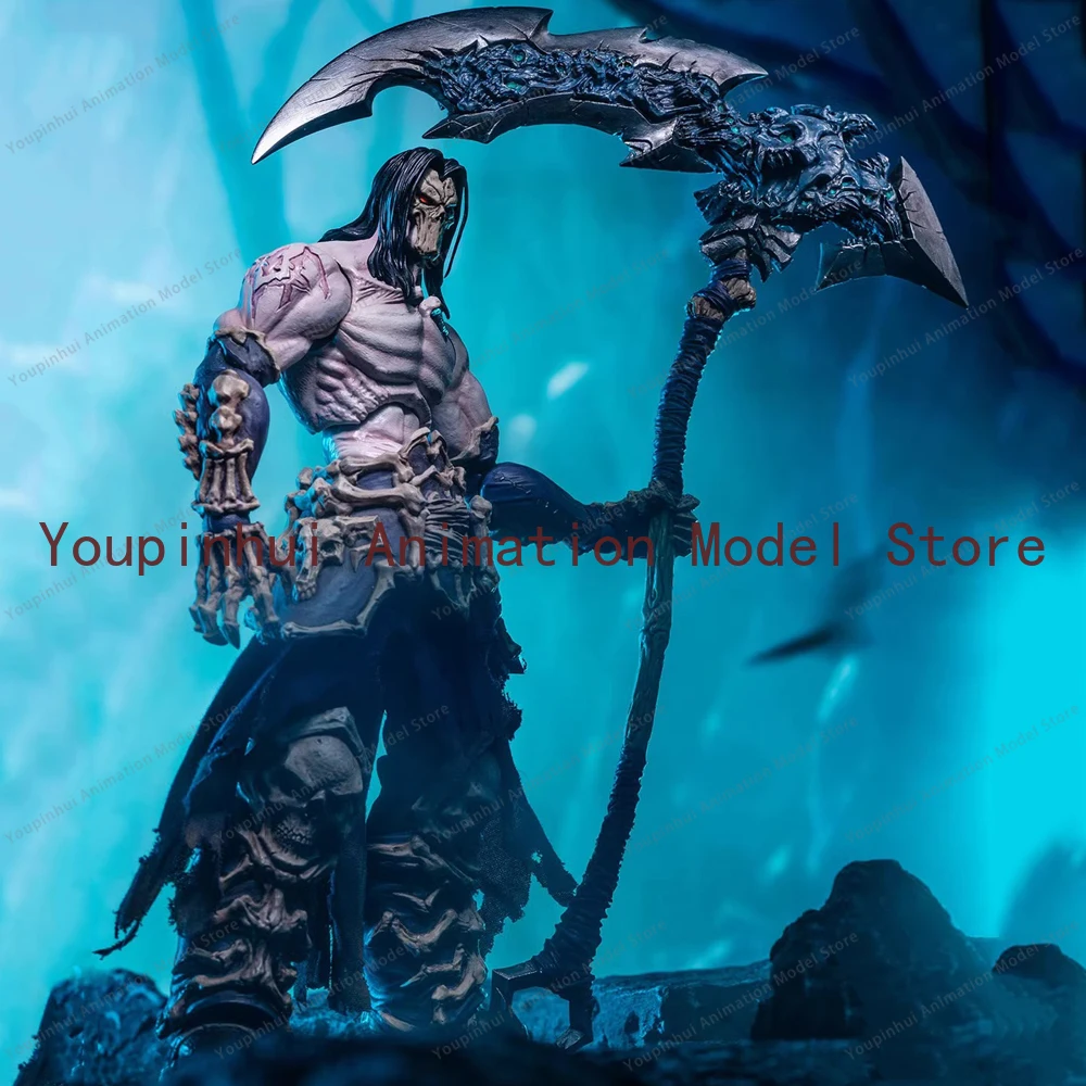 X COSERTOYS Darksiders 2 Four Horsemen of The Apocalypse 1/12 Death Abyss Knight Anime Action Figure Toy Gift in Stock