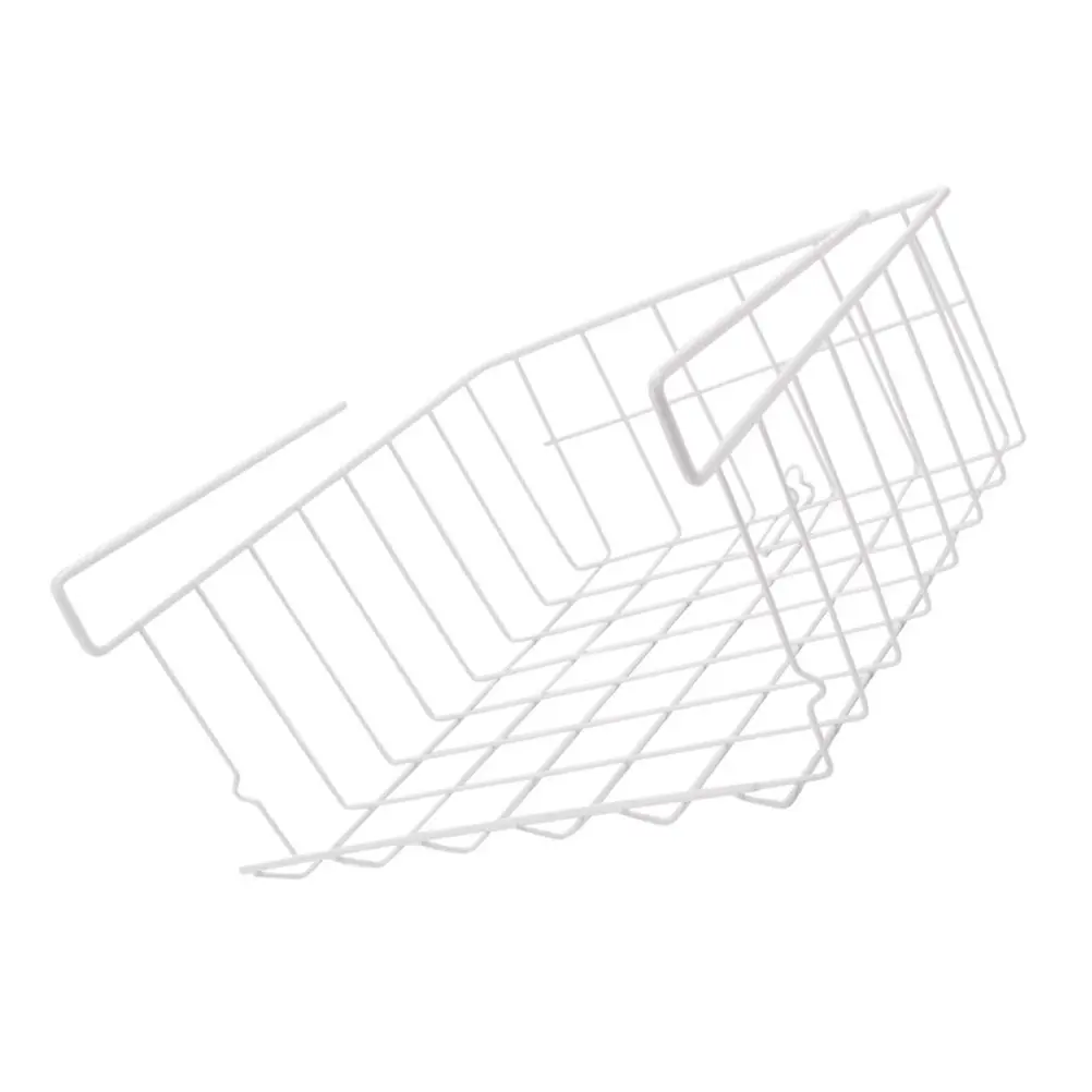 

Iron Storage Hanging Shelf Kitchenware Rack Thick Material Bedroom Wardrobe Dormitory Bathroom Kitchen ganizers