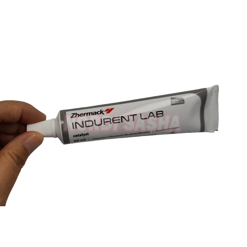

60 мл/трубка Zhermack Indurent лабораторный катализатор для дублирования стоматологической силиконовой резины