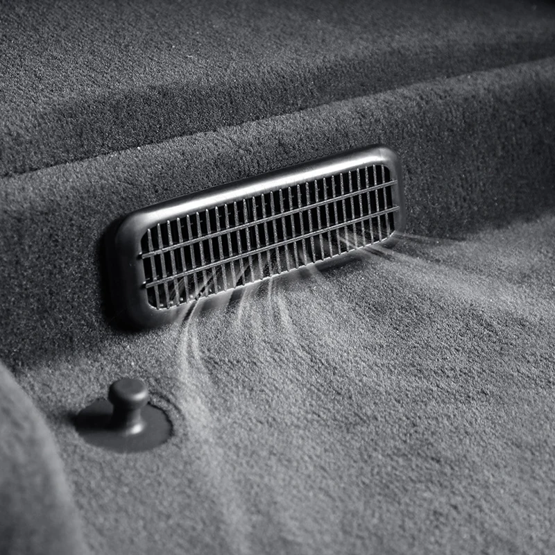 ZEEKR 009 2022 2023 2024 2025 자동차 에어컨 벤트 그릴 시트 아래 환기 프레임 커버 방진 자동차 액세서리