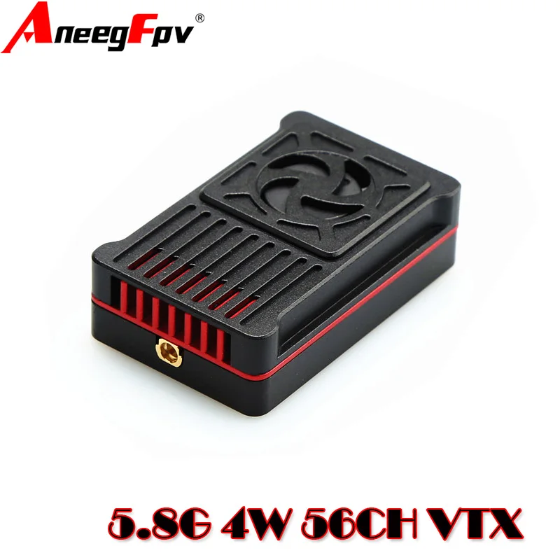 Aneegfpv 5.8G 4W 56CH VTX transmetteur vidéo FPV longue portée pour pièces de drone RC