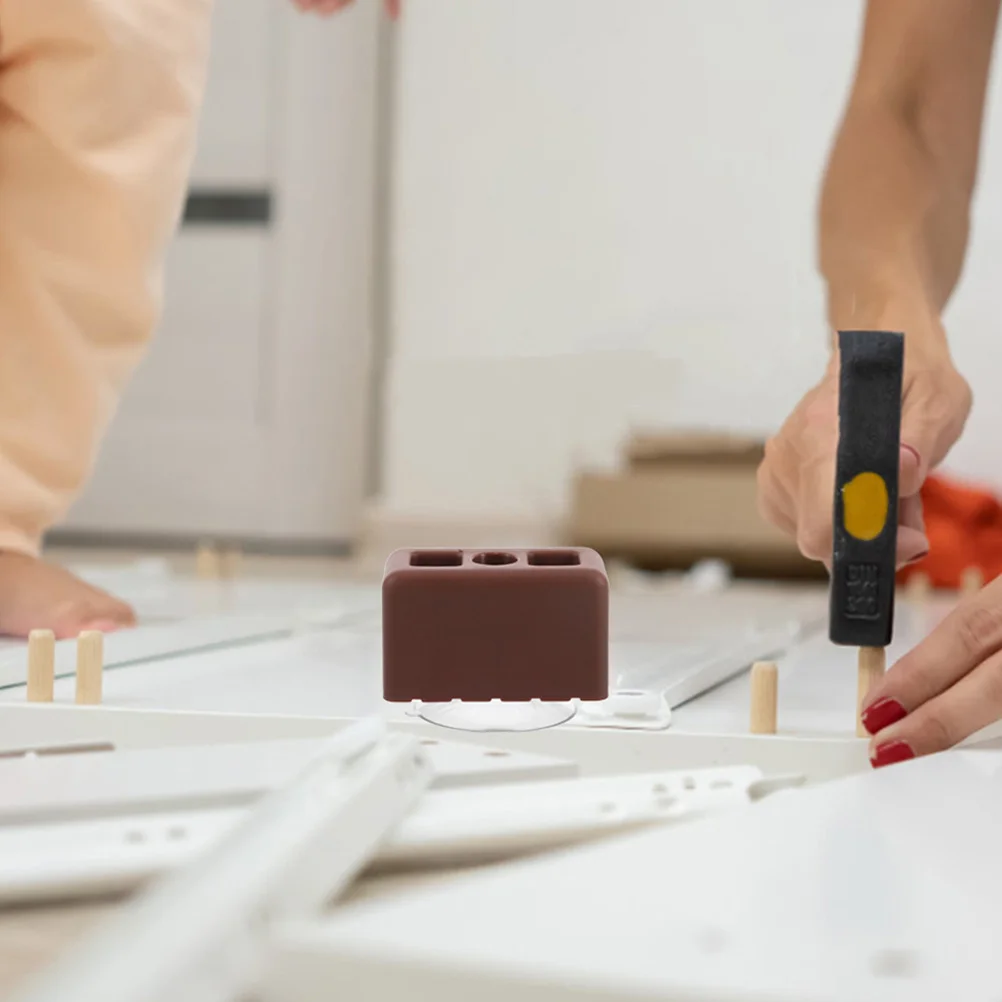 4 pezzi connettori per box per bambini ventosa stabilizzatore di sicurezza antiscivolo base per recinzione facile installazione rimuovi connettore per box recinzione