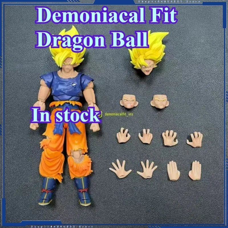 

In Stock Demoniacal Fit Gogeta Body Dragon Ball Z Action Figure DBZ SHF Gogeta Super Saiyan Figurine Anime Figures Model ToyGift