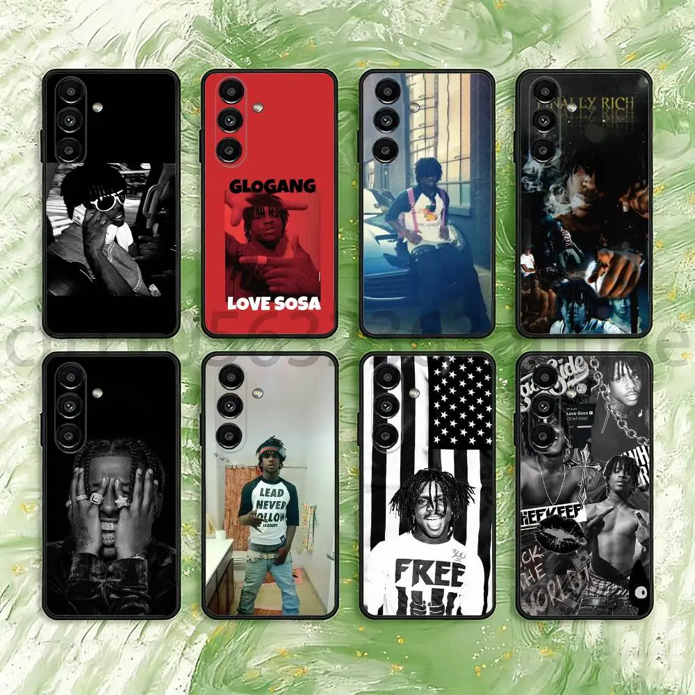 

Rapper C-Chief Keef Phone Case For Samsung S25,24,21,22,23,S30,Ultra,S20,Plus,Fe,Lite,Note,S10,S9,Black Soft Shell