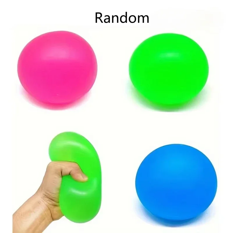 اسفنجي كرات الإجهاد للأطفال الحسية ضغط الكرة ألعاب متململة كرات العجين الملونة الإجهاد الإغاثة اللعب الحسية للتوحد