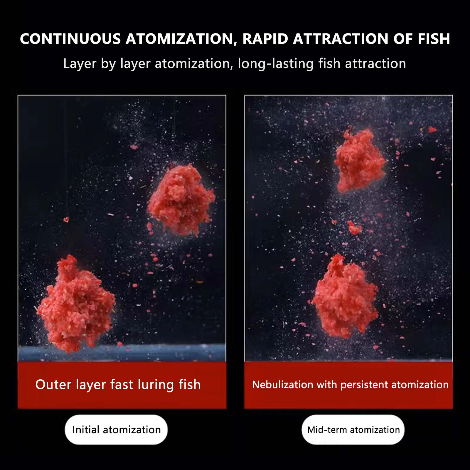 

100g Fishing Bait Strong Fishy Aroma Fishing Attractant Composite Concentrated Powder Fishing Bait Fish Feed Fishing Accessories