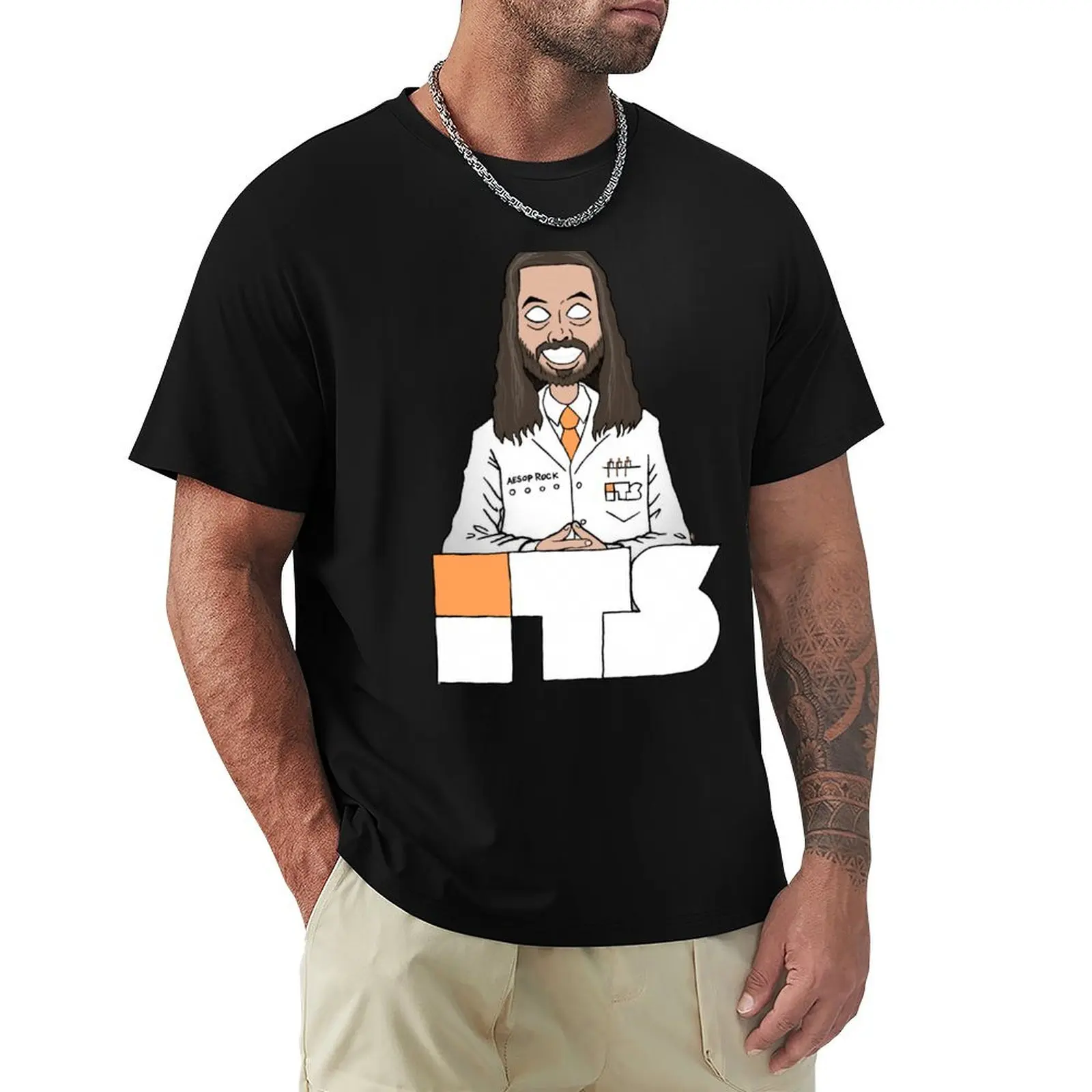 Aesop Rock Integrated Tech Solutions T-Shirt Big and Tall Casual T-Shirt