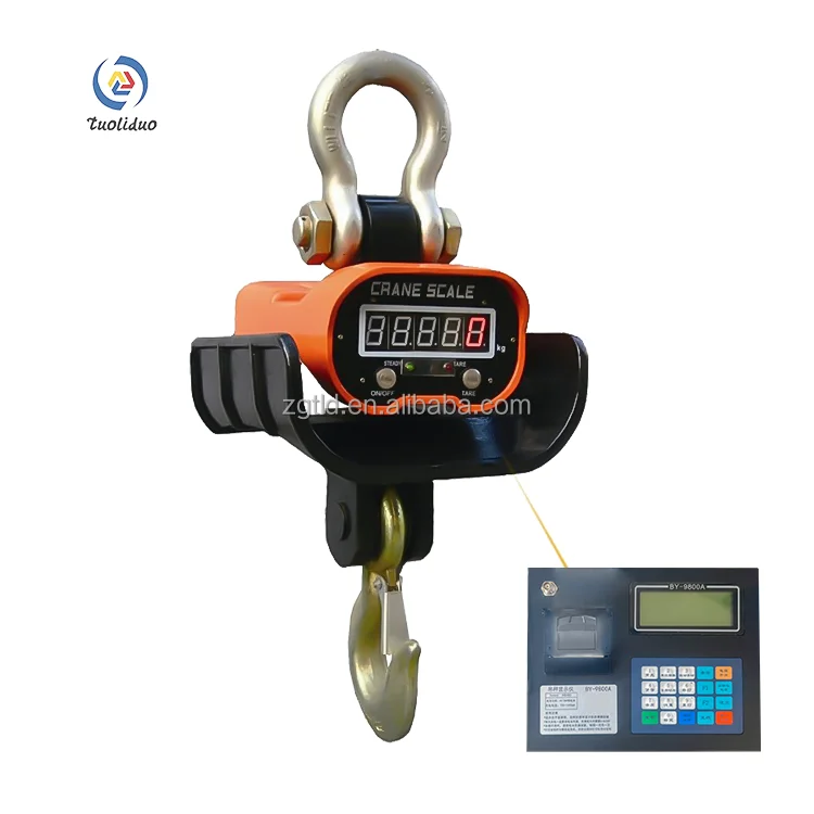 5T Hang Lifting Orthoptic Scale OCS-A Hoist Crane Scale 5 Ton