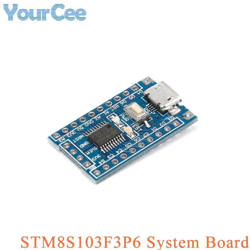 5pcs/1pc STM8S103F3P6 Mini System Development Board Module STM8S STM8 Singlechip Minimum Electronic Core