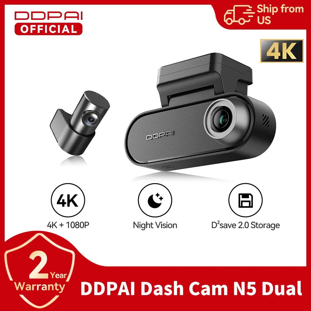 Ddpai N5 Dual 4K Da…