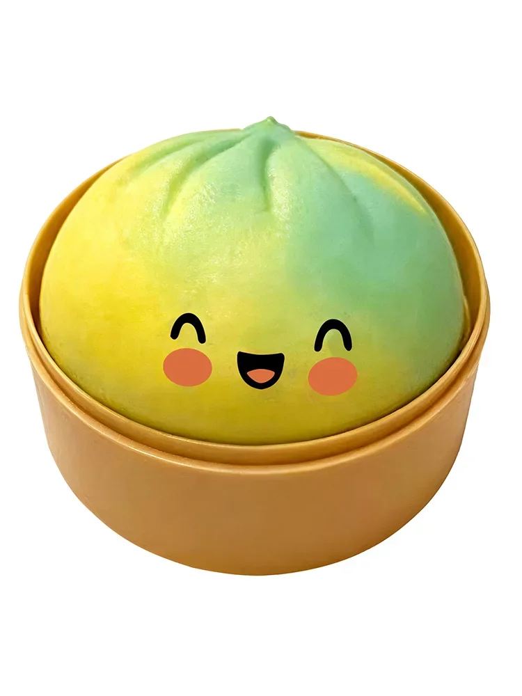 시뮬레이션 만두 압력볼 슬로우 리바운드 소프트 핀치 감압 장난감 사무실 집 장식 어린이 성인 생일 선물