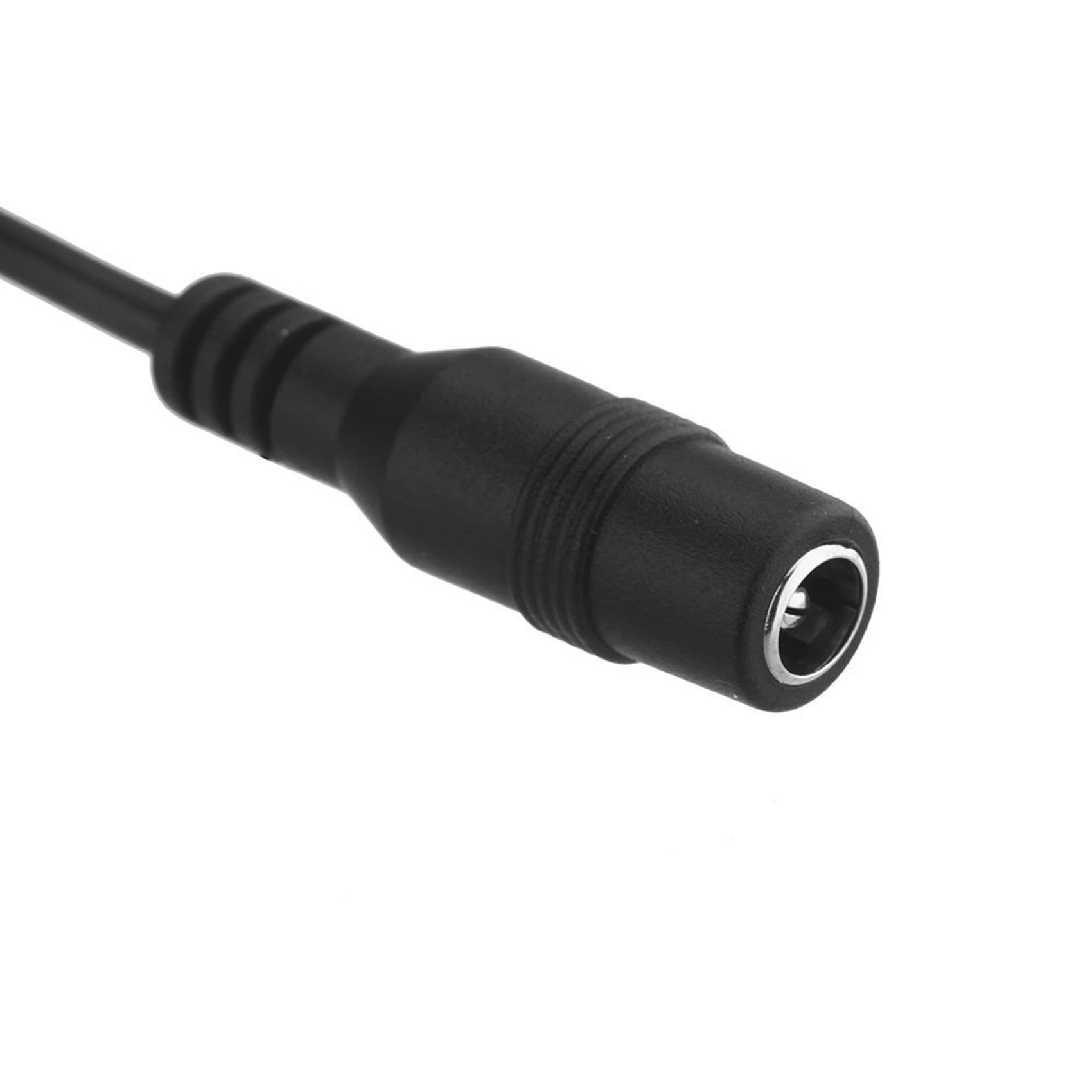 CGDS-2X Vitoos 6 Ways Electrode Daisy Chain Harness Cable Copper Wire For Guitar Effects Power Supply Adapter Splitter Black