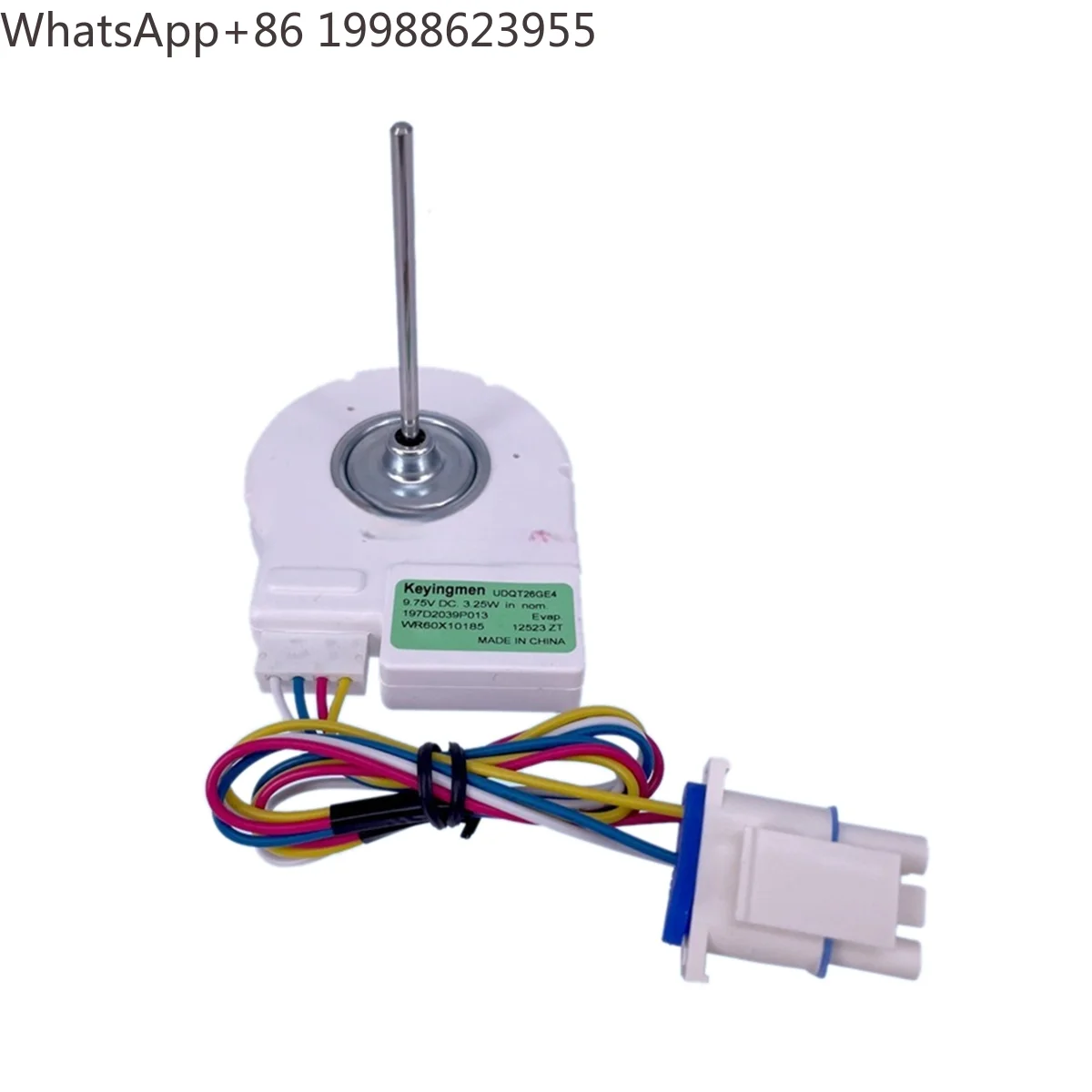 A78E-For UDQT26GE4 DC9.75V Refrigerator Freezer Double Door Fan Motor Refrigerator Fan Motor Refrigerator Parts