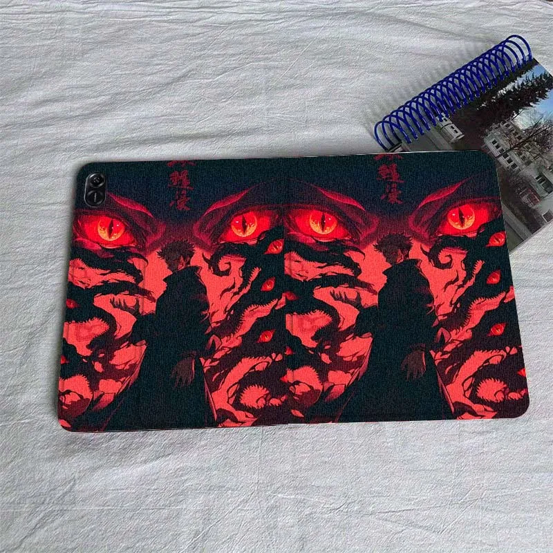 حافظة كمبيوتر لوحي فاخرة من أنيمي Jujutsu Kaisen لهاتف Honor Tab Magic Pad GT GT2 6 X8 V7 V8 X9 8 9 13 X8a X9a Pro 10 12.1 12.5 بوصة #1
