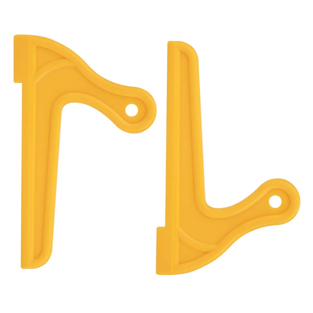 

2pcs V Type Wood Saw Push Sticks Plastic Material 2 in 1 Design Safety Woodworking Push Stick Woodworking Push Tools