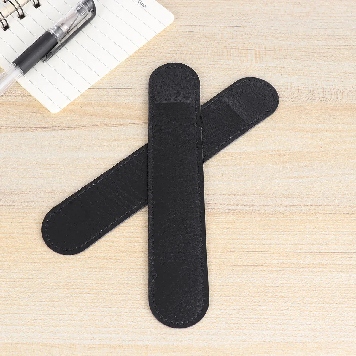 

10Pcs Touch Stylus Pen Case PU Fountain Sleeve Wrap Business Classic Fountain Case Stylus Protect Wrap