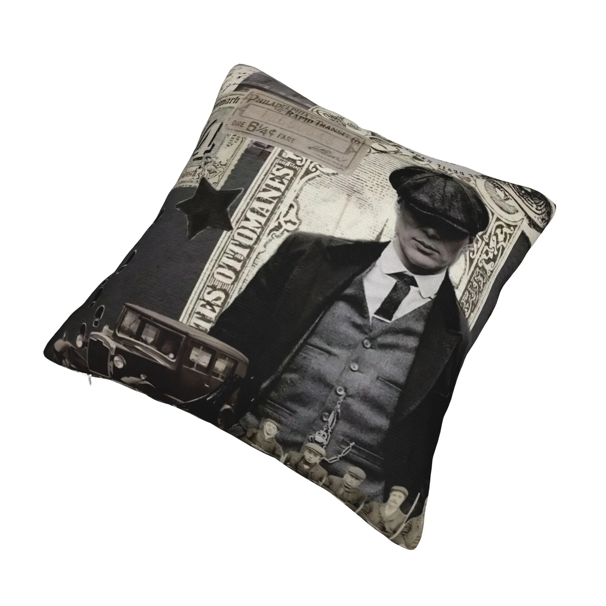 Tommy Shelby Peakys Blinders Pillow Cover Merch Soft Cushion Cover Decorations  Throw Pillow Case Cover Bed Multi Size