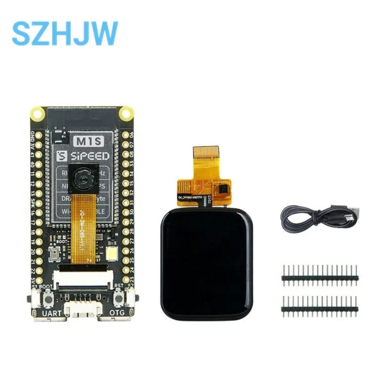 sipeed m1s doca ai mais iot tinyml risc v linux placa de desenvolvimento inteligente artificial 01