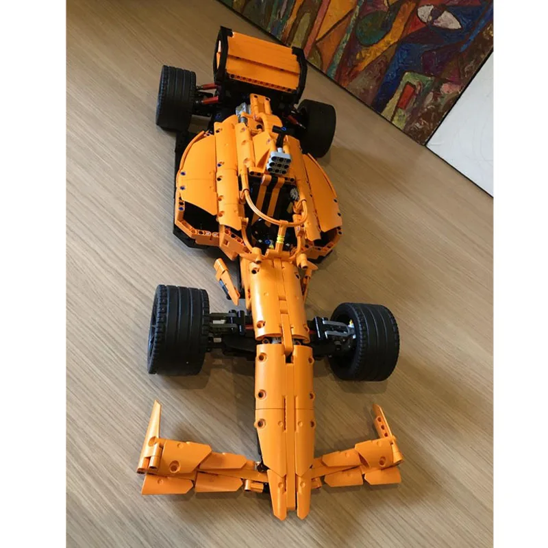 MOC-31046 classique nouveau modèle de bloc de construction de course de supercar de sport emblématique, 1731 pièces, cadeau de jouet d'anniversaire pour enfants garçons