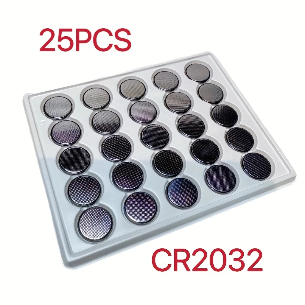 

25/50 шт. CR2032 кнопочные батарейки BR2032 DL2032 ECR2032 литиевая батарея типа «таблетка» 3 В CR 2032 для часов электронная игрушка удаление