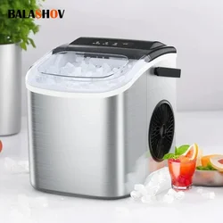 Electric Ice Maker Machine Automatic Bullet Cylindrical Ice Cube Mini Refrigerator Milk Tea Bar Home Kitchen Office Appliance